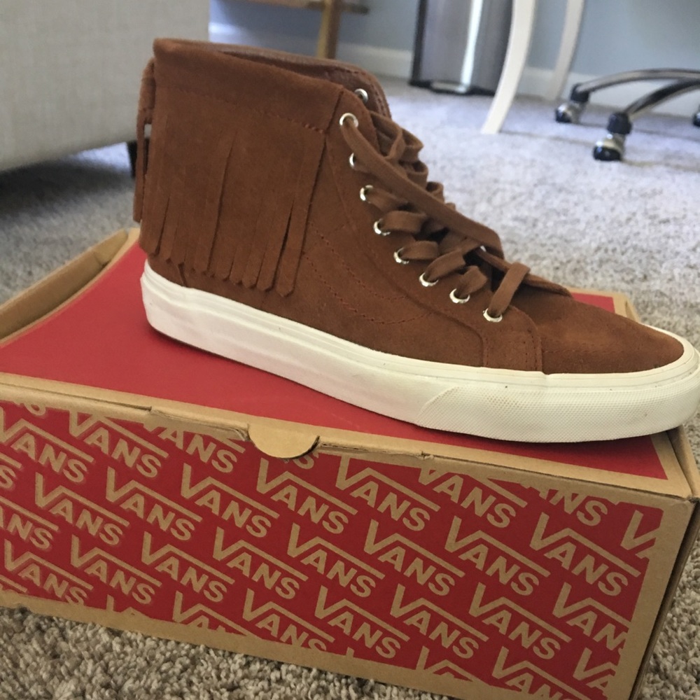 SUEDE HIGH TOP VANS